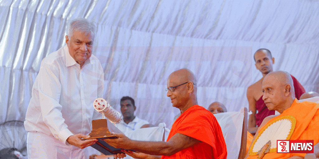 මහියංගණය පුද බිම ජනාධිපති අතින් පූජා භූමියක් බවට පත් කෙරේ