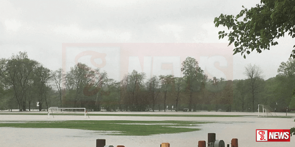 උතුරුදිග ඉතාලියේ ගංවතුර තත්වයක්