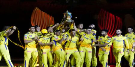 ශූරතාවලිය දිනාගත් චෙන්නායි සුපර් කින්ග්ස් කණ්ඩායමට ඉන්දීය රුපියල් කෝටි 20 ක මුදලක්