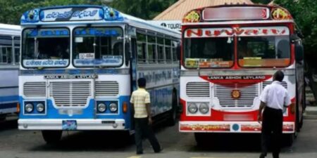 බඹර පදමෙන් බස් පැදවූ 8ක් අත්අඩංගුවට