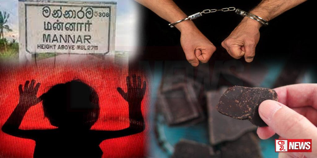 මන්නාරම ප්රදේශයේ දෙදෙනෙකු අත්අඩංගුවට