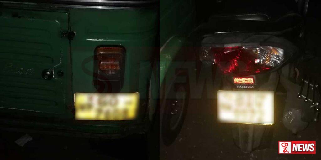 කාන්තාවක් සහ පුද්ගලයකු පැහැරගෙන යමින් සිටි හය දෙනෙක් STF එකට මාට්ටු