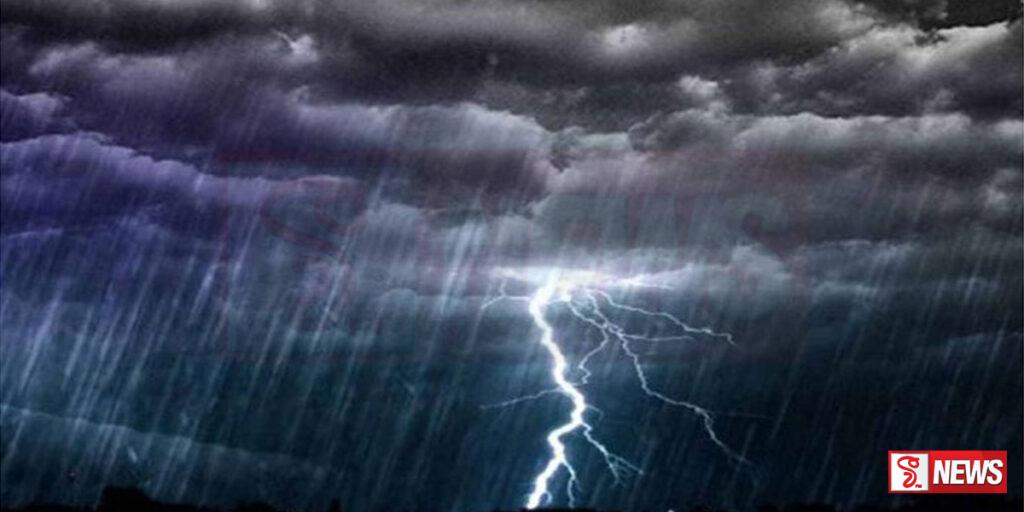 පළාත් 05ට අද ගිගුරුම් සහිත වැසි