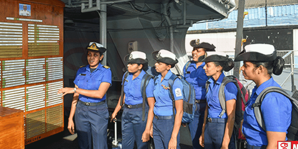 රටවට නිල් සයුර රැක්මට පළමු නාවික හමුදා කාන්තා කණ්ඩායම දියඹට – Video