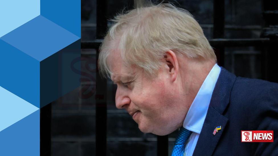 බොරිස් ජොන්සන් පාර්ලිමේන්තු මන්ත්රී ධුරයෙන් ඉල්ලා අස් වෙයි