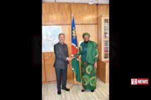 ඉන්දියාව සහ නැමීබියාව සබඳතා තර කර ගනී.