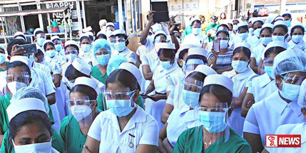 රජයේ රෝහල් වල සංකේත වැඩවර්ජනයක්