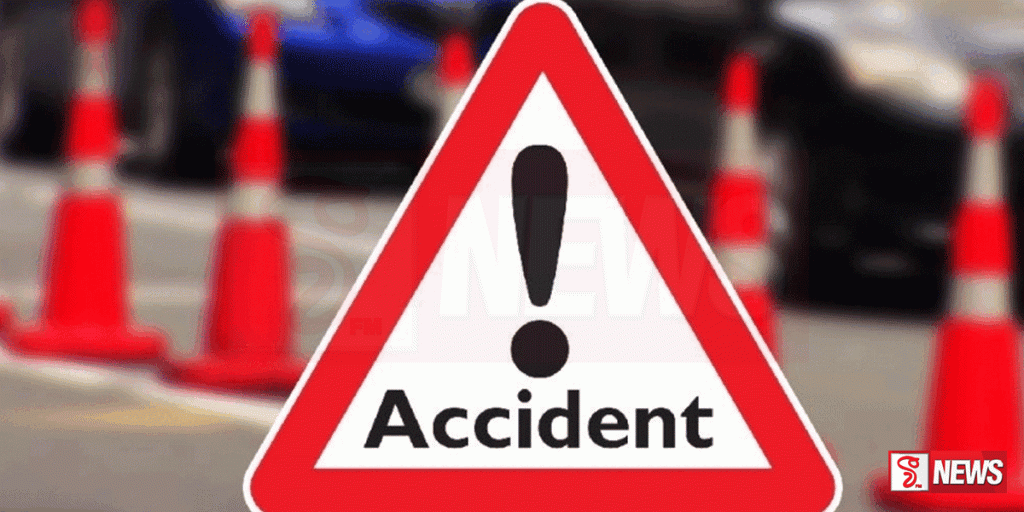 යුද හමුදා නිලධාරීන් රැගත් වෑන් රථයක් අනතුරට