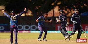 සුදුසුකම් ලැබීමේ වටයේ පළමු තරගයේ ජය ශ්රී ලංකාවට