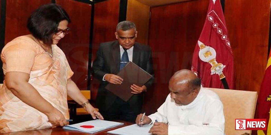 පාර්ලිමේන්තු අයවැය කාර්යාල පනත් කෙටුම්පතට කථානායකගේ සහතිකය