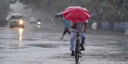 ප්රදේශ රැසකට වැසි