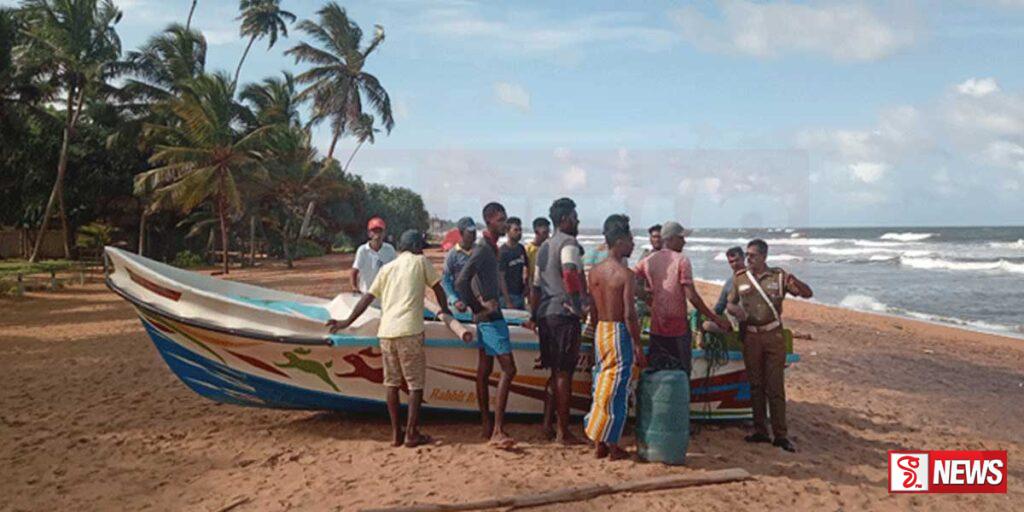 ධීවර යාත්රාවක් වස්කඩුවේදී අනතුරට