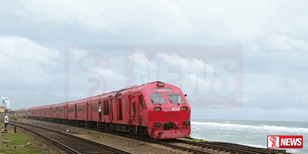 මුහුදුබඩ මාර්ගයේ දුම්රිය ධාවනයේ ප්රමාදයක්