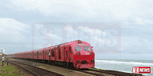 මුහුදුබඩ මාර්ගයේ දුම්රිය ධාවනයේ ප්රමාදයක්