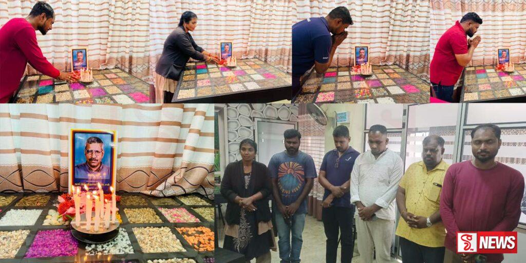 ඝාතනයට ලක්වූ මාධ්යවේදී නඩේෂන් මහතාගේ 19 වන ගුණ සැමරුම ඊයේ පවත්වයි