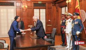 නවීන් සබරගමු ආණ්ඩුකාර ධුරයට