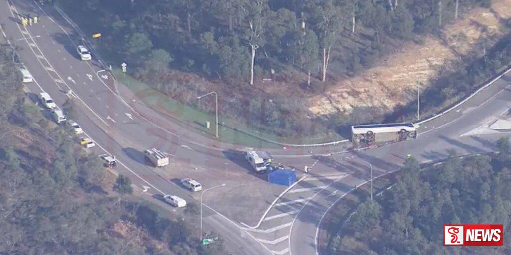 ඕස්ට්රේලියාවේ බස් රථ අනතුරකින් 10 දෙනෙකු මරුට