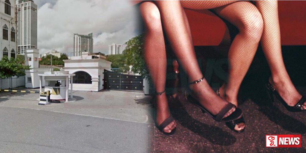 අරලියගහ මන්දිරය අසල ගණිකා නිවාසයක් වටලයි