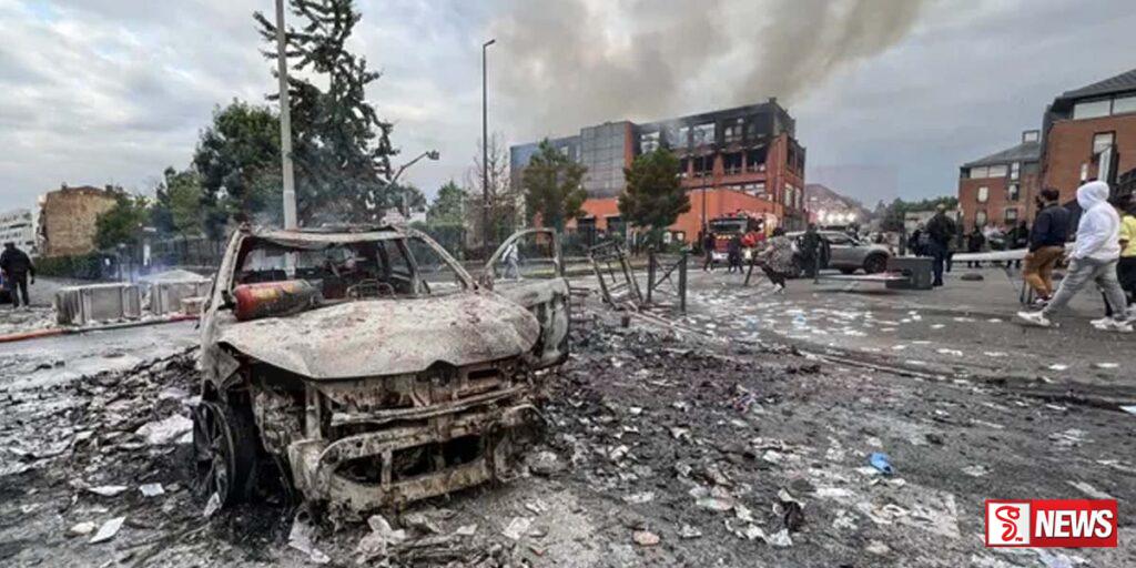 ප්රංශයේ පොලිසිය සමඟ ගැටුම් ඇති කරගත් 667 අත්අඩංගුවට