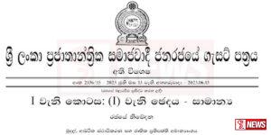 රජයේ දෙපාර්තමේන්තු දෙකක් වසා දැමීමට ගැසට් නිවේදනයක්