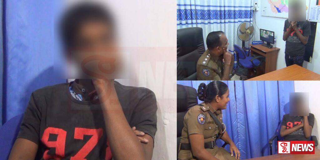 පියා සහ මවගේ අමානුෂික පහර දීම් හමුවේ නිවසින් පලා ගිය පාසල් සිසුවා හැටන් පොලිස් භාරයට