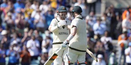 අවසන් මහා තරගයේ පළමු දින වැඩි වාසි ඕස්ට්රේලියාවට