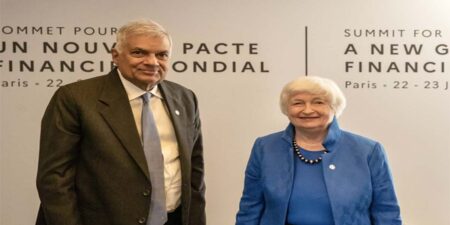 අමෙරිකානු භාණ්ඩාගාර ලේකම්ගෙන් ශ්රී ලංකාවට ප්රශංසා