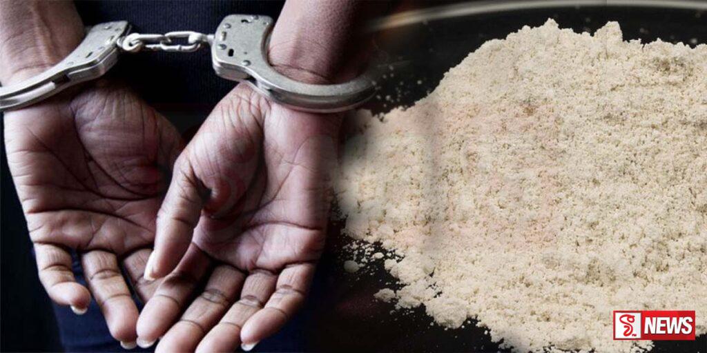 පුතාට මත්කුඩු ගෙනා මව අත්අඩංගුවට