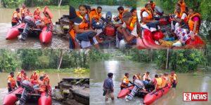 ගංවතුරෙන් පීඩාවට පත් ජනතාවට නාවික හමුදාවෙන් අඛණ්ඩව සහන සැලසීමේ මෙහෙයුම්