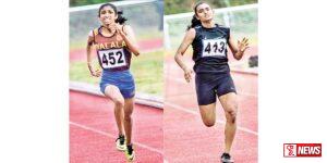 තරුෂි හා ජයේෂි රිදී හා ලෝකඩ පදක්කම් දිනාගනී