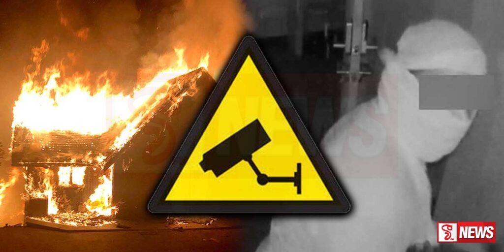 වවුනියාවේ නිවසකට ගිනි තබයි