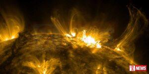 පෘථිවියට බලපෑම් ඇතිකරන සුර්ය කුණාටුවක් අද