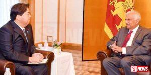ජපාන විදේශ  අමාත්යවරයා ජනපති හමුවෙයි