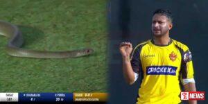 ශකීබ්ගේ පන්දුවාරය මැද පිටියට ආපු අමුත්තා