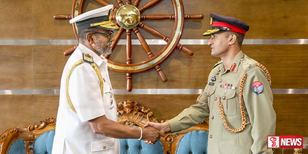 ශ්රී ලංකාවේ පාකිස්ථාන මහ කොමසාරිස් කාර්යාලයේ ආරක්ෂක උපදේශක නාවික හමුදාධිපති හමුවෙයි