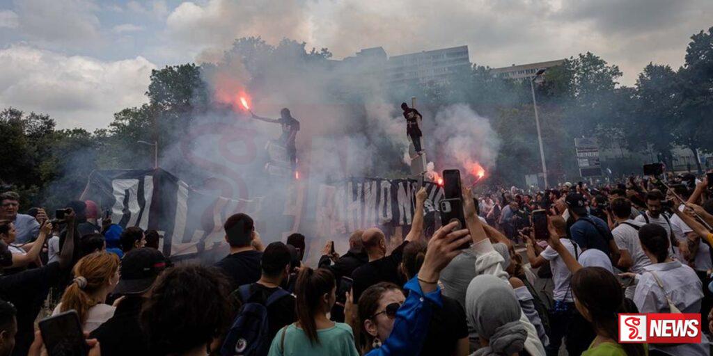 ප්රංශයේ ගැටුම්වලින් පොලිස් නිලධාරීන් 249 පමණ තුවාල