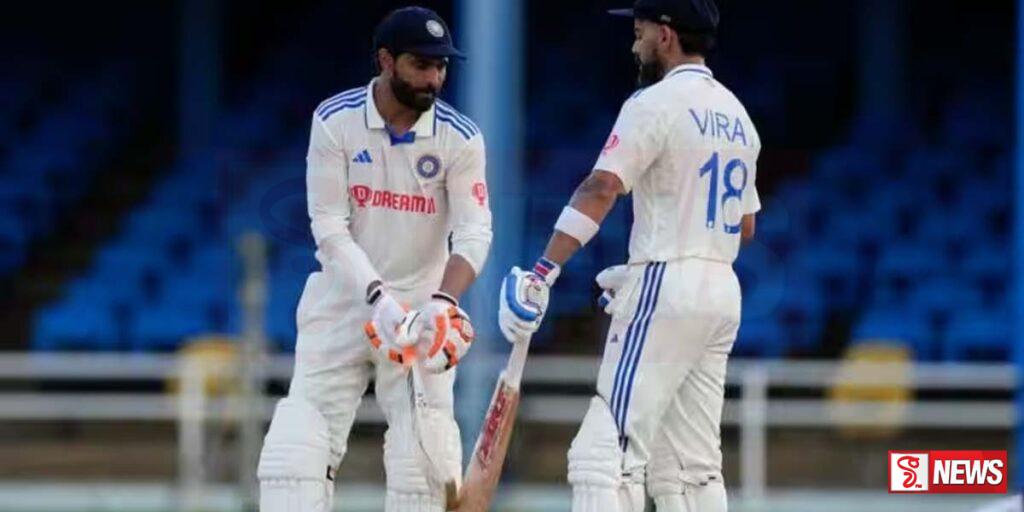 ඉන්දීය හා බටහිර ඉන්දීය කොදෙව් කණ්ඩායම අතර දෙවන දිනය අද