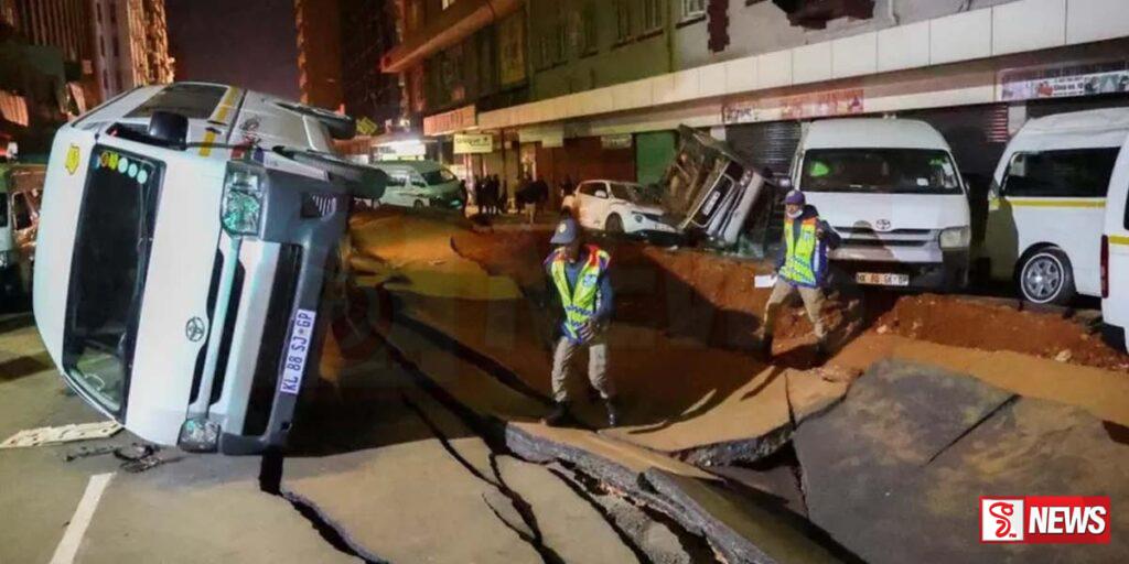 ජොහැන්නස්බර්ග්හි ගෑස් නල පද්ධතියක් පිපිරීමෙන් පුද්ගලයෙකු මිය යයි