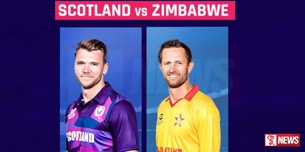 සිම්බාබ්වේ හා ස්කොට්ලන්ත කණ්ඩායම අද දින තරගවැදීමට නියමිතයි