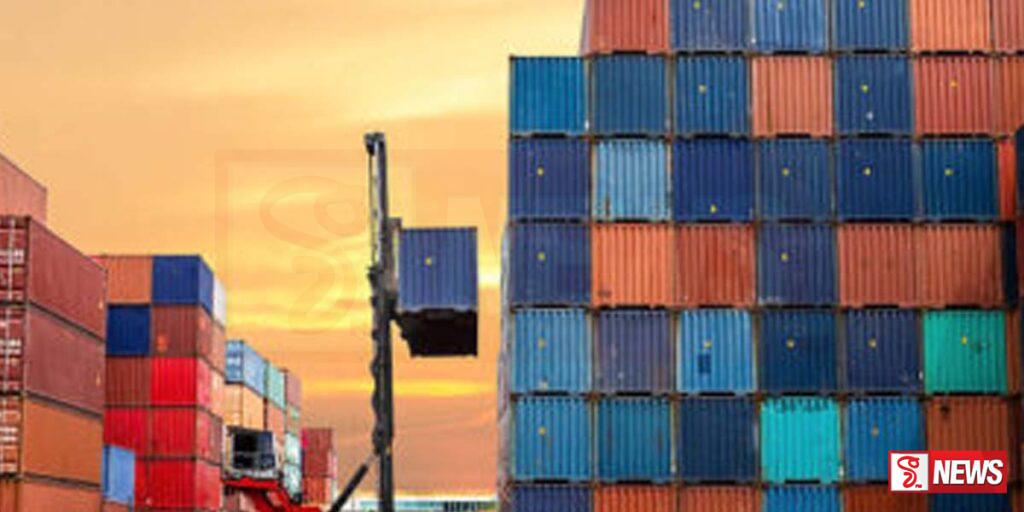 රේගු බහාලුම් පරීක්ෂණ අංගන තුළ තදබදයක්