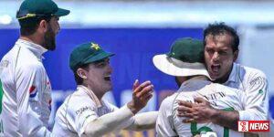 පළමු ටෙස්ට් ක්රිකට් තරගයේ ජය පාකිස්ථානයට