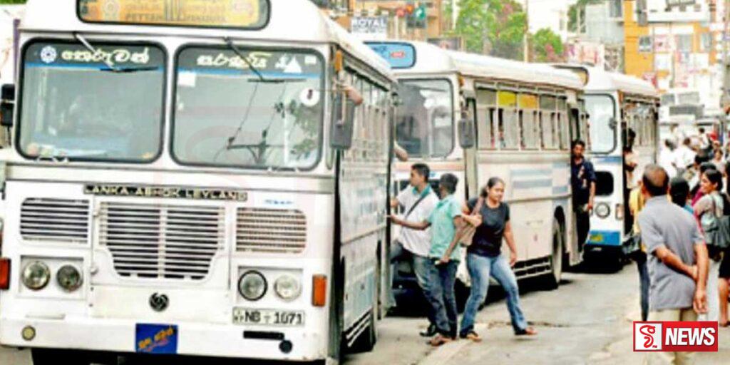 බලපත්ර රහිතව බස් රථ සොයා දීපව්යාප්ත වැටලීම්