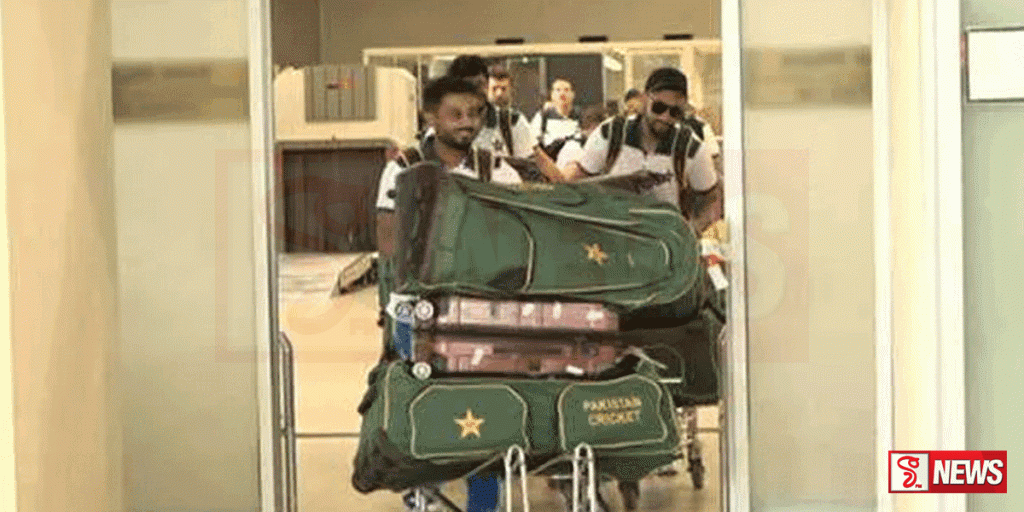 පාකිස්තාන ක්රිකට් කණ්ඩායම දිවයිනට