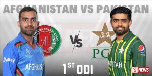 ඇෆ්ගනිස්තාන හා පාකිස්තාන කණ්ඩායම අතර පළමු එක්දින තරගය අද
