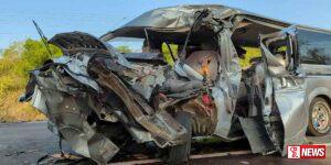 මාන්කුලම ප්රදේශයේ රිය අනතුරකින් 3 ක් මරුට