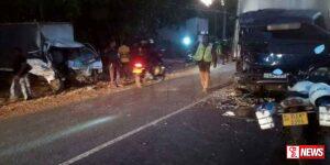 ආණමඩුව , පරමාකන්ද මංසන්දිය ආසන්නයේදී සිදුවූ අනතුරකින් දෙදෙනෙකු රෝහල්ගත කරයි