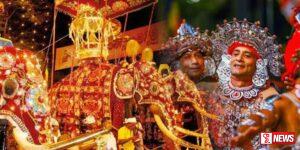 ඇසල පෙරහර මංගල්යයේ දහවල් පෙරහර සහ දිය කැපීම අද