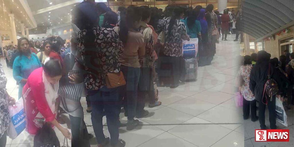 වීසා නැතිව කුවේට්හි රැදී සිටි ලාංකිකයන් 54 ක් යලි දිවයිනට