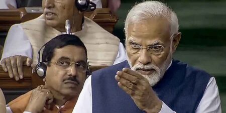 මෝදිගෙන් කොංග්රස් පක්ෂයට චෝදනාවක්