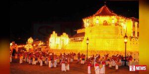 මහනුවර ඇසළ මංගල්යයේ සිව්වන රන්දෝලි පෙරහැර අද රාත්රියේදී